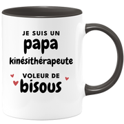 quotedazur - Mug I Am A Kissing Thief Physiotherapist Dad - Original Father's Day Gift - Gift Idea For Dad Birthday - Gift For Future Dad Birth