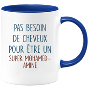 Mug pas besoin de cheveux pour être un super Mohamed-Amine