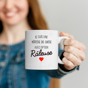 quotedazur - Mug Je Suis Une Hôtesse De Caisse Avec Option Râleuse - Cadeau Idéal Pour Hôtesse De Caisse - Cadeau Personnalisé Pour Femme - Cadeau Original Pour Anniversaire Ou Noël