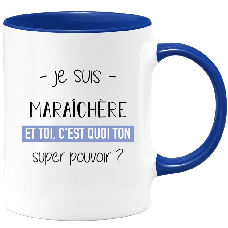 Super power vegetable mug - funny humor vegetable woman gift ideal for birthday