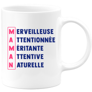 quotedazur - Mug Définition Maman - Cadeau Maman Original - Idée Cadeau Pour Anniversaire Maman - Cadeau Pour Jeune Ou Future Maman Suite À Une Naissance