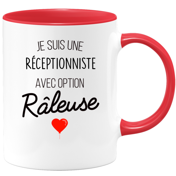 mug i'm a receptionist with rause option