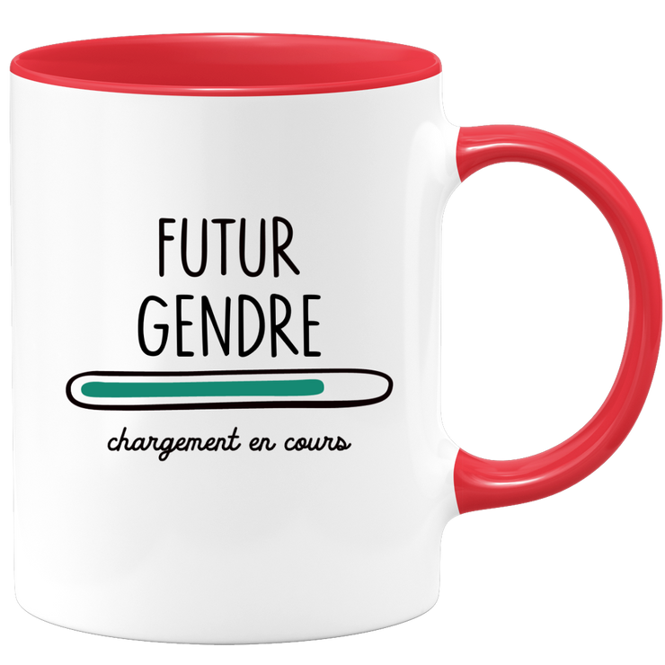 quotedazur - Mug Futur Gendre Idéal Pour Engagement, Cadeau Humoristique, Fiançailles