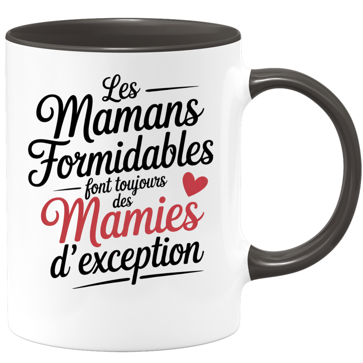 Mug les mamans formidables font toujours des mamies d'exception