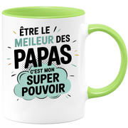Mug être le meilleur des papas c'est mon super pouvoir