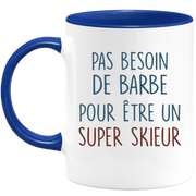 Mug pas besoin de barbe pour être un super Skieur