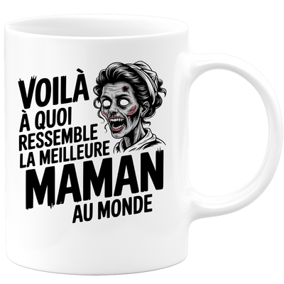 Mug voilà à quoi ressemble la meilleure maman au monde