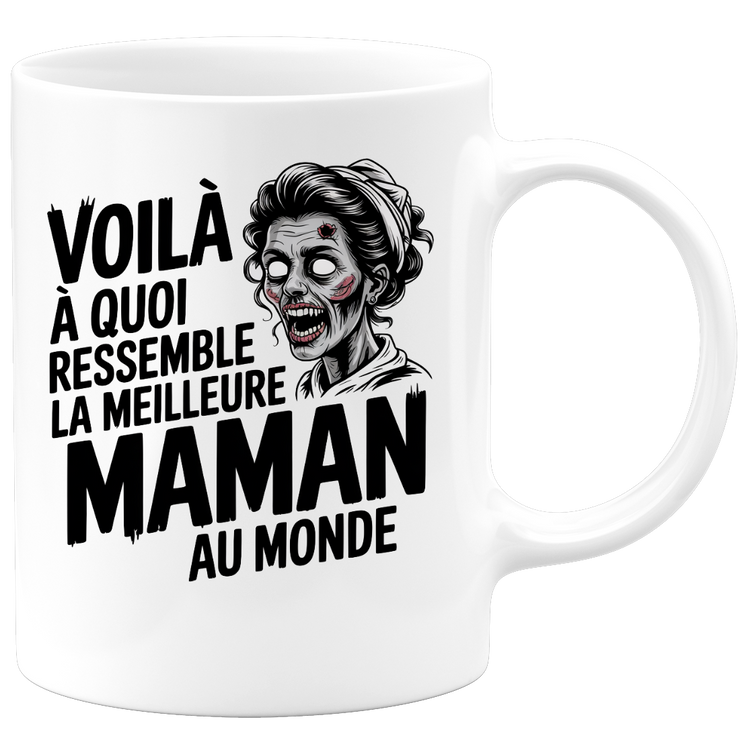 Mug voilà à quoi ressemble la meilleure maman au monde