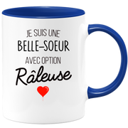 quotedazur - Mug Je Suis Une Belle-Soeur Avec Option Râleuse - Cadeau Idéal Pour Belle-Soeur - Cadeau Personnalisé Pour Femme - Cadeau Original Pour Anniversaire Ou Noël