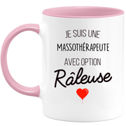 mug i am a massage therapist with raeuse option