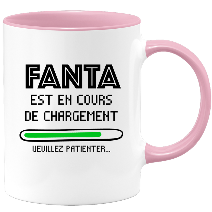 quotedazur - Mug Fanta Est En Cours De Chargement Veuillez Patienter - Cadeau Fanta Prénom Femme Personnalisé - Cadeau Annniversaire Noël Adolescent Collègue
