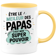 Mug être le meilleur des papas c'est mon super pouvoir