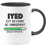 quotedazur - Mug Iyed Est En Cours De Chargement Veuillez Patienter - Cadeau Iyed Prénom Homme Personnalisé - Cadeau Annniversaire Noël Adolescent Collègue