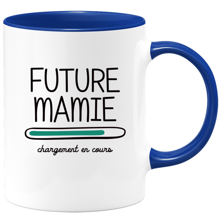 Mug cup birth announcement future grandmother 2022
