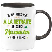 quotedazur - Mug Retraite Je Suis Mécanicien - Cadeau Humour Hobbies - Idée Cadeau Retraite Original Mécanique - Tasse Mécanicien - Départ Retraite Anniversaire Ou Noël