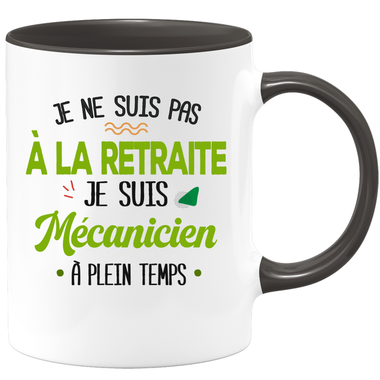quotedazur - Mug Retraite Je Suis Mécanicien - Cadeau Humour Hobbies - Idée Cadeau Retraite Original Mécanique - Tasse Mécanicien - Départ Retraite Anniversaire Ou Noël