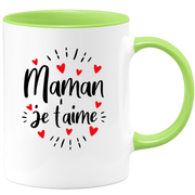 quotedazur - I Love You Mom Mug - Original Mom Gift - Gift Idea For Mom Birthday - Gift For Young Or Future Mom Following A Birth