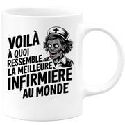 Mug voilà à quoi ressemble la meilleure infirmiere au monde