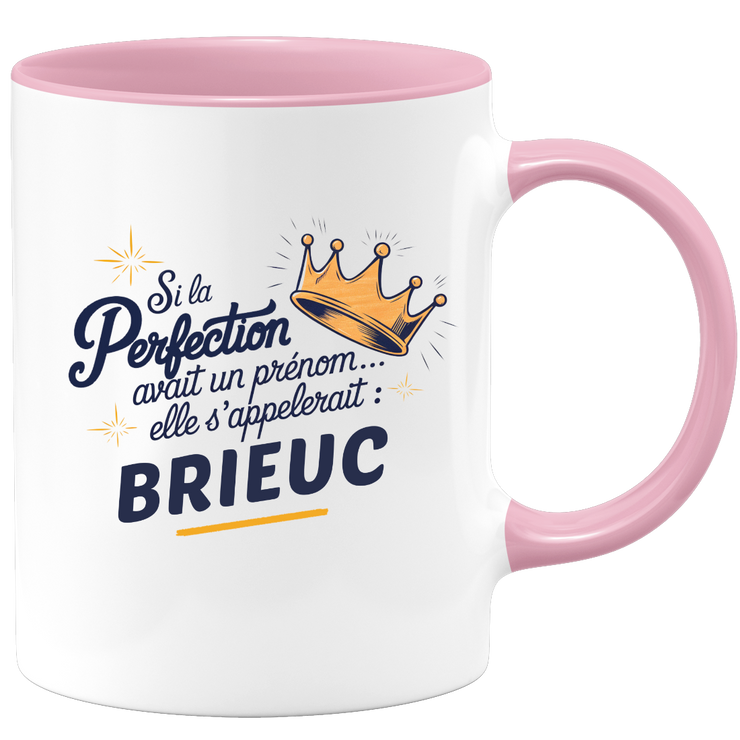 Mug Si la perfection avait un prénom… elle s’appellerait : Brieuc