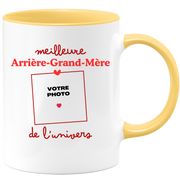 Mug Meilleure Arrière-grand-mère de l'univers - Mug personnalisé avec photo famille