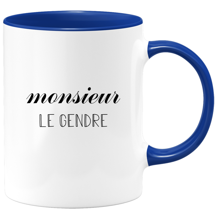 quotedazur - Mug Monsieur Le Gendre Idéal Pour Cadeau Famille, Anniversaire, Noël