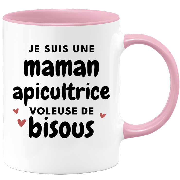 quotedazur - Mug I am a kiss-stealing beekeeper mom - Original Mother's Day Gift - Gift Idea For Mom Birthday - Gift For Future Mom Birth