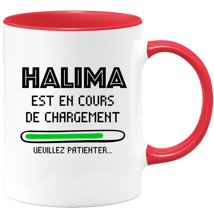 Halima Mug Is Loading Please Wait - Personalized Women's First Name Halima Gift