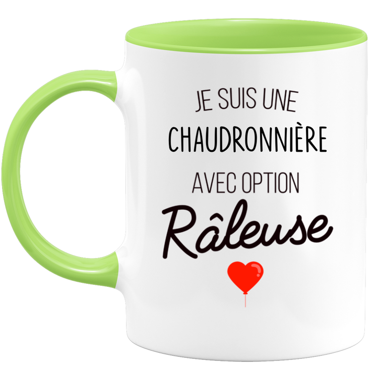 quotedazur - Mug Je Suis Une Chaudronnière Avec Option Râleuse - Cadeau Idéal Pour Chaudronnière - Cadeau Personnalisé Pour Femme - Cadeau Original Pour Anniversaire Ou Noël