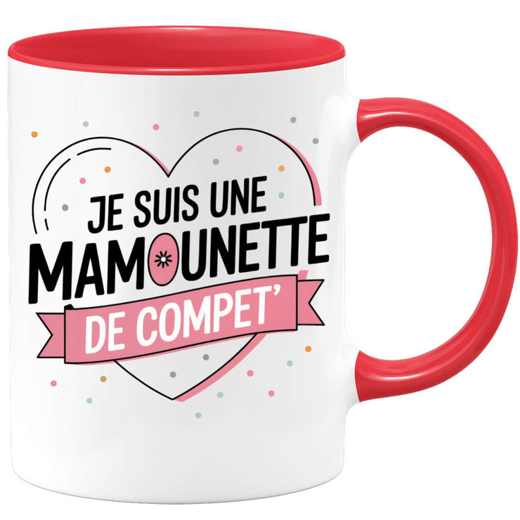 Mug je suis une mamounette de compet