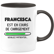 Francesca Mug Is Loading Please Wait - Personalized Francesca First Name Woman Gift