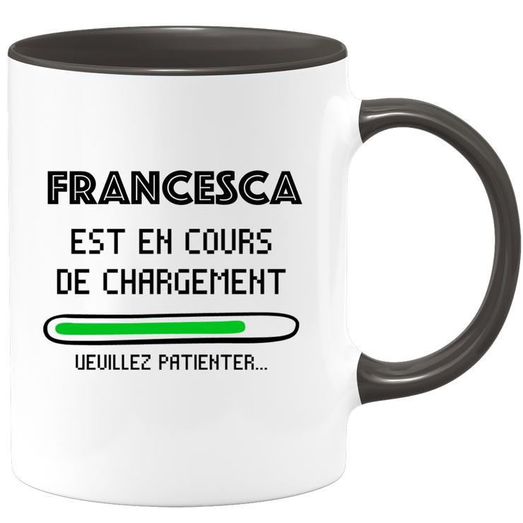 Francesca Mug Is Loading Please Wait - Personalized Francesca First Name Woman Gift