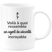 quotedazur - Mug Voilà à Quoi Ressemble Un Agent de sécurité Incroyable - Cadeau Agent de sécurité - Idée Cadeau Anniversaire Agent de sécurité - Idée Pour Une Attention Originale