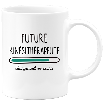quotedazur - Mug Future Kinesitherapeute Chargement En Cours - Cadeau Humour Promotion Travail - Idée Cadeau Départ Collègue - Tasse Chef Kinesitherapeute - Idéal Pour Noël Au Bureau