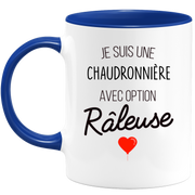 quotedazur - Mug Je Suis Une Chaudronnière Avec Option Râleuse - Cadeau Idéal Pour Chaudronnière - Cadeau Personnalisé Pour Femme - Cadeau Original Pour Anniversaire Ou Noël