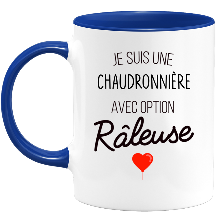 quotedazur - Mug Je Suis Une Chaudronnière Avec Option Râleuse - Cadeau Idéal Pour Chaudronnière - Cadeau Personnalisé Pour Femme - Cadeau Original Pour Anniversaire Ou Noël