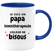 quotedazur - Mug I Am A Kissing Thief Physiotherapist Dad - Original Father's Day Gift - Gift Idea For Dad Birthday - Gift For Future Dad Birth