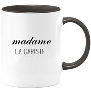 quotedazur - Mug Madame La Cariste - Cadeau Pour Cariste - Cadeau Personnalisé Pour Femme - Cadeau Original Anniversaire Ou Noël