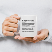 quotedazur - Mug Définition Prénom Enguerrand Dieu Tout Simplement - Cadeau Humour Prénom - Idée Cadeau Famille Saint Valentin - Tasse Prénom Enguerrand