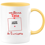 Mug Meilleure Tata de l'univers - Mug personnalisé avec photo famille