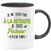 quotedazur - Mug Retraite Je Suis Pêcheur - Cadeau Humour Sport - Idée Cadeau Retraite Original Pêche - Tasse Pêcheur - Départ Retraite Anniversaire Ou Noël