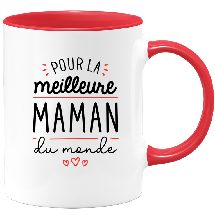 quotedazur - World's Best Mum Mug - Original Mum Gift - Gift Idea For Mum Birthday - Gift For Young Or Future Mum Following A Birth