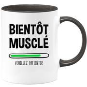 Muscle soon mug please wait - sport bodybuilding humor gift