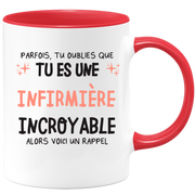 Mug parfois, tu oublies que tu es une Infirmière incroyable, alors voici un rappel