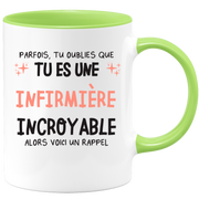Mug parfois, tu oublies que tu es une Infirmière incroyable, alors voici un rappel