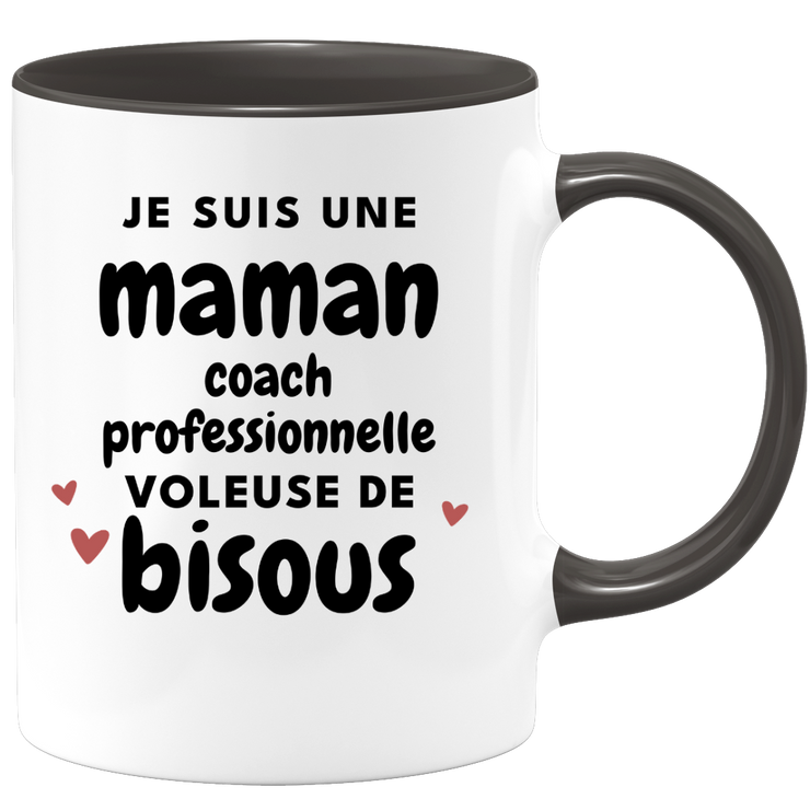 quotedazur - Mug I'm A Professional Coach Mom Thief Of Kisses - Original Mother's Day Gift - Gift Idea For Mom Birthday - Gift For Future Mom Birth