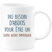 Mug pas besoin d'abdominaux pour être un super Agent immobilier