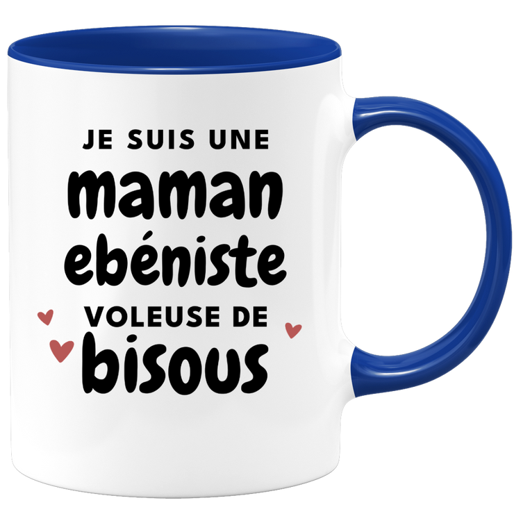 quotedazur - Mug I Am A Cabinetmaker Mum Thief Of Kisses - Original Mother's Day Gift - Gift Idea For Mom Birthday - Gift For Future Mom Birth