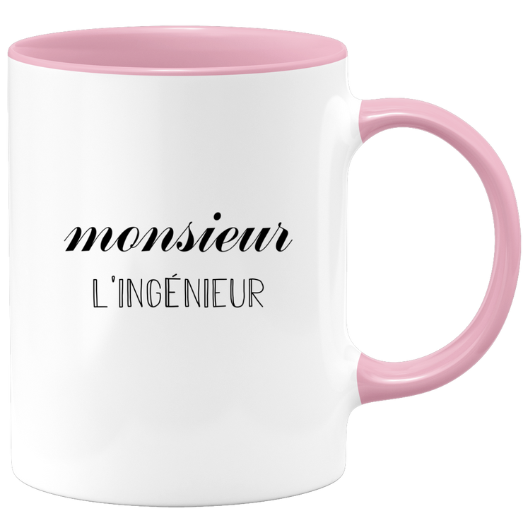 Mr. Engineer mug - men's gift for engineer Funny humor ideal for Birthday