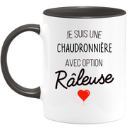 quotedazur - Mug Je Suis Une Chaudronnière Avec Option Râleuse - Cadeau Idéal Pour Chaudronnière - Cadeau Personnalisé Pour Femme - Cadeau Original Pour Anniversaire Ou Noël