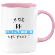 Mug rh super power - funny humor rh man gift ideal for birthday
